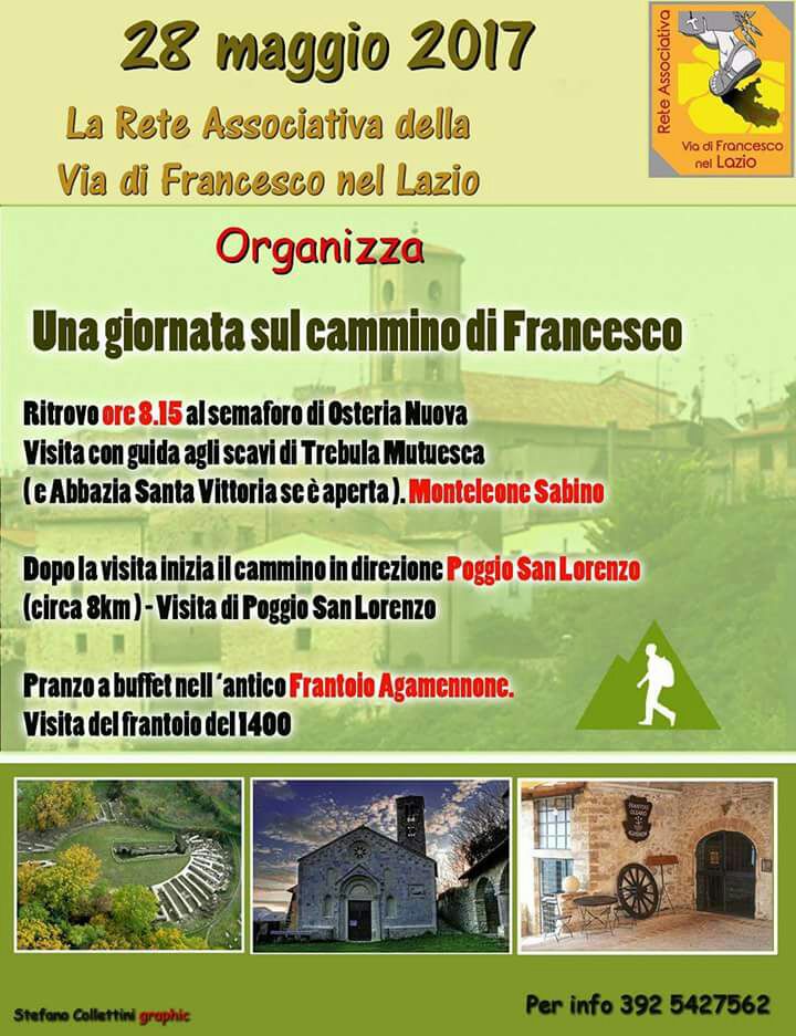 (Italiano) Rete Associativa della Via di Francesco - Uscita del 28 Maggio 2017